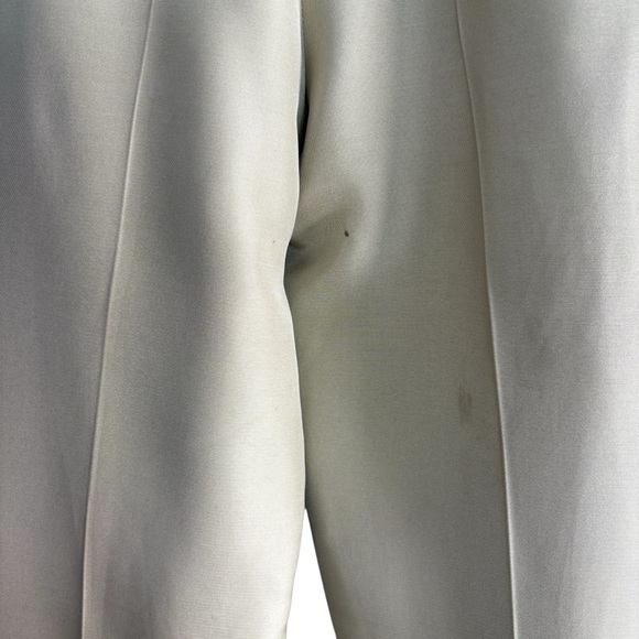 🌺CARLISLE Green Silk High Waisted Trousers Size 4 -- VINTAGE SWEETNESS!!!🌺 - Picture 5 of 5